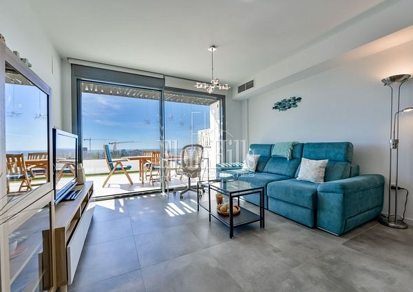 Luxury modern apartment in Sierra Cortina, Finestrat, Benidorm, Alicante