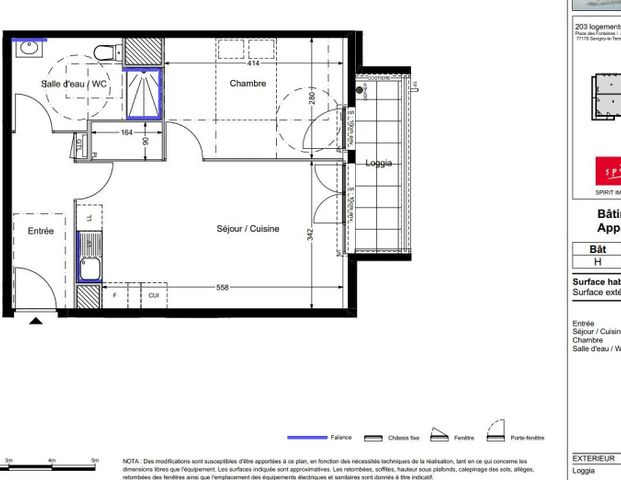 location Appartement T2 DE 46.35m² À SAVIGNY LE TEMPLE - Photo 1