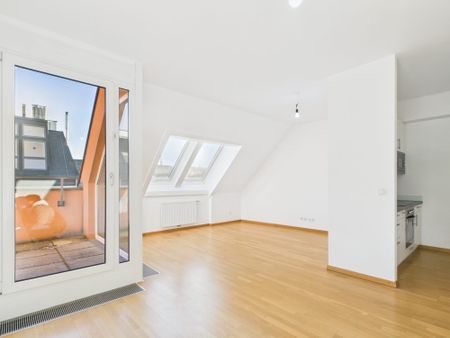 Moderne Dachgeschosswohnung mit großzügiger Terrasse | 3 Zimmer in bester Lage in 1190 Wien - Photo 2