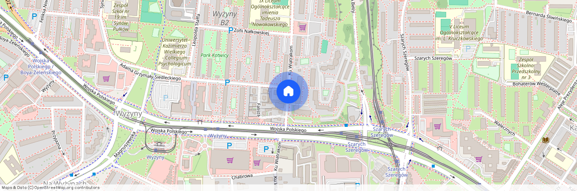ul. Ku Wiatrakom, Wyżyny, Bydgoszcz, kujawsko-pomorskie