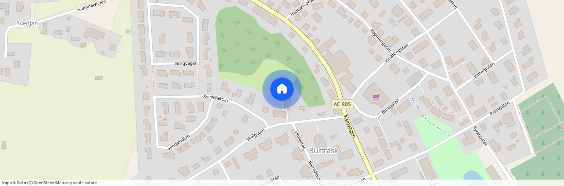 Burträsk, Västerbotten, Skellefteå, Skolgatan 33 G