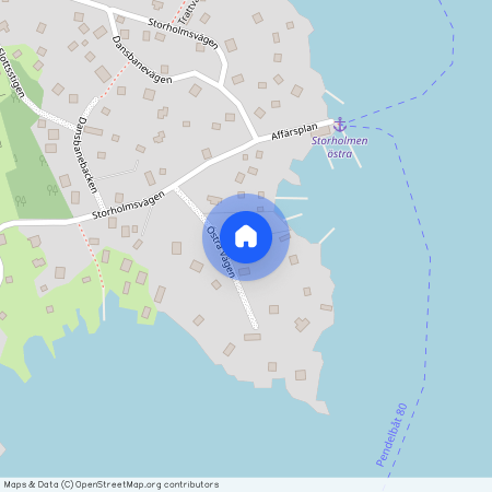 Östra Vägen, Lidingö