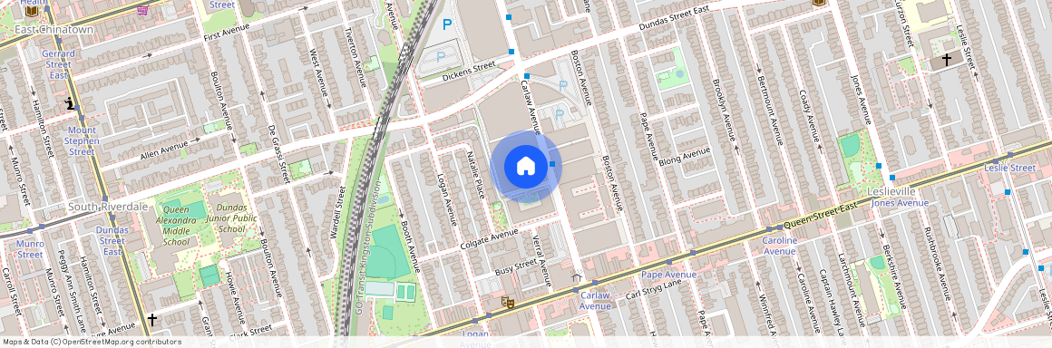 google map, Old Toronto, Old Toronto, Toronto, M4M 3L1