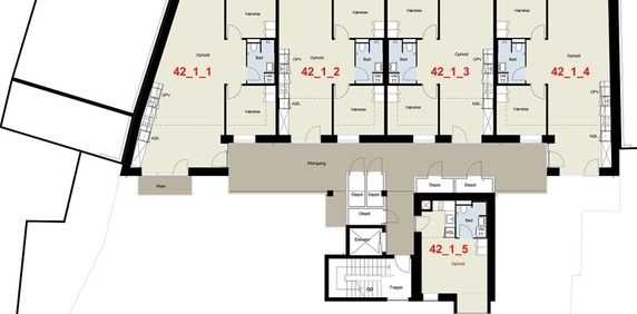 Lækker 1-værelses lejlighed midt i Odense - Foto 2