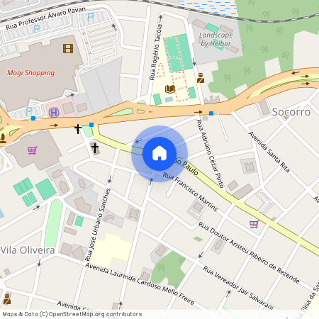 Rua Sérgio Plaza, 1, Vila Oliveira, Mogi das Cruzes, São Paulo, 08780230