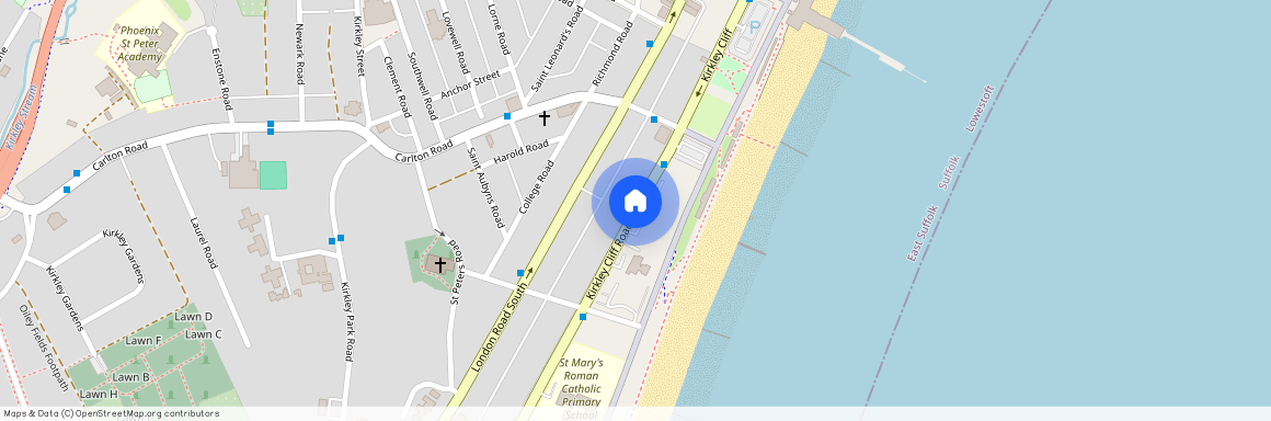 Kirkley Cliff Road, Suffolk NR33