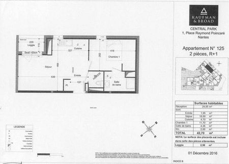 Appartement 2 pièces - - Photo 3