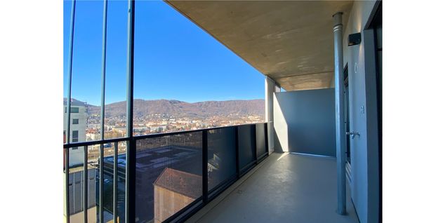 einzigartig: modernes Loft mit sensationellem Ausblick von großem Balkon - Foto 1