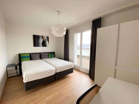 Appartement meublé de 4 pièces en attique avec 2 terrasses au Petit-Saconnex - Foto 3