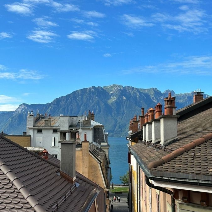 Vevey - rue du Lac 8 - appartement de 2 pièces dans les combles - Foto 1