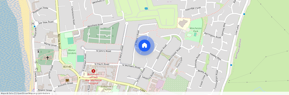 St. Marks Road, Burnham-On-Sea