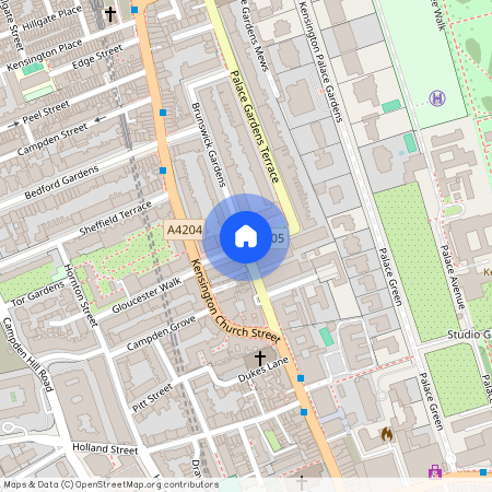 Vicarage Gardens, Kensington, W8