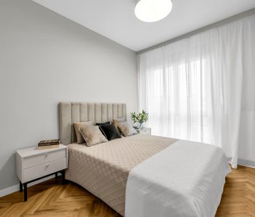 Nowoczesne mieszkanie 48 m2, Handelsmana, Wilanów. - Zdjęcie 6