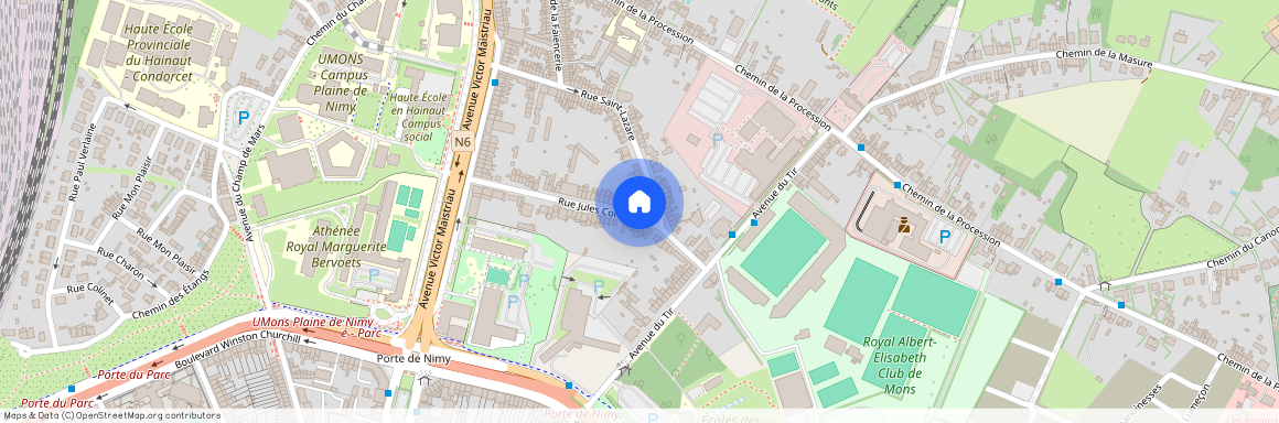 Rue Jules Cornet 59A 3, 7000 Mons, België