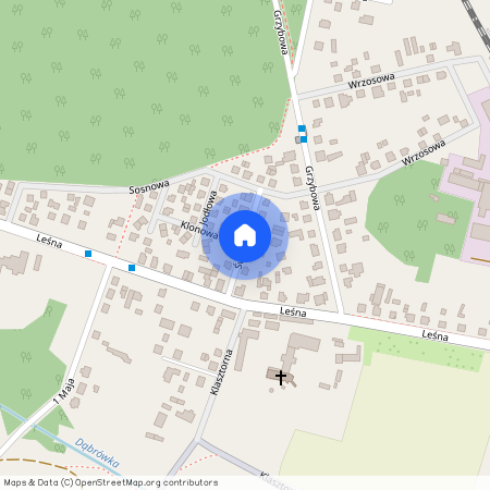 ul. Świerkowa, Ostrzeszów, Ostrzeszów, ostrzeszowski, wielkopolskie