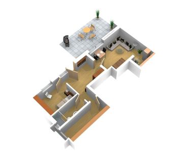 2-Zimmer-Apartment mit Terrasse und sep. Eingang! - Photo 2