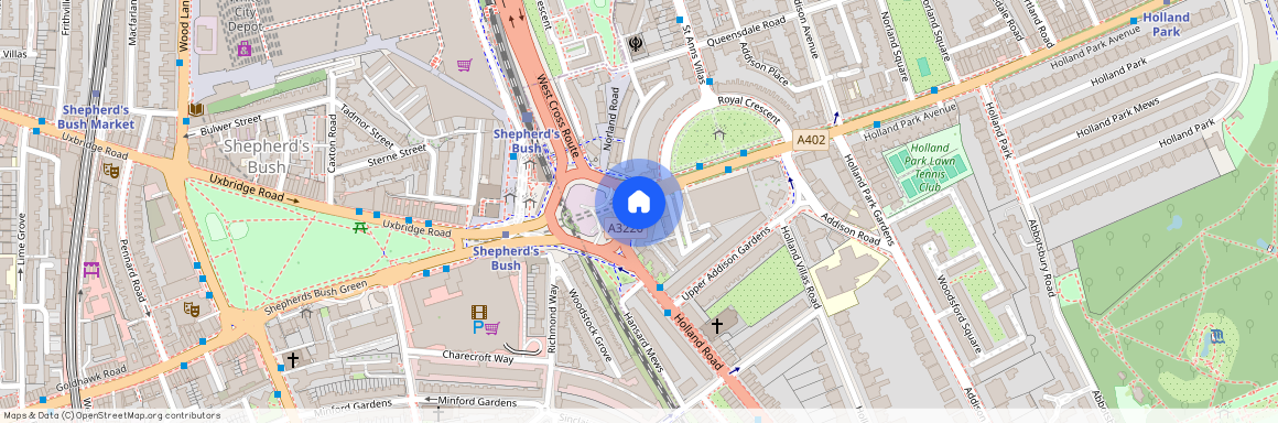 Holland Park Avenue, Holland Park, London, W11
