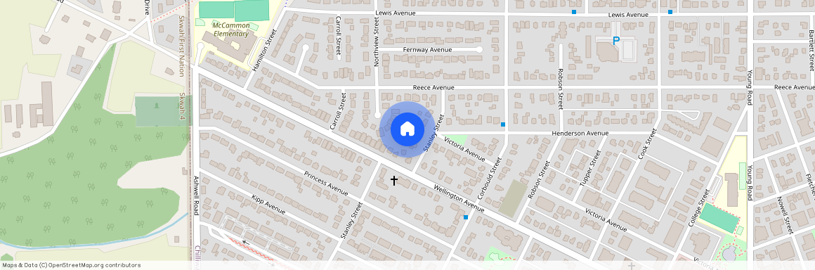 $1850 Property Location #Main House 9523 Stanley Street Chilliwack, BC, V2P 3Y7 Canada