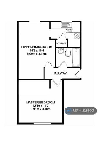 1 bedroom flat to rent - Photo 3