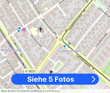 Charmante 2-Zimmer-Wohnung inkl. Küche in Karlsruhe - Foto 1