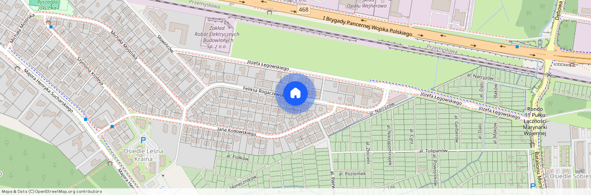 Feliksa Rogaczewskiego, Wejherowski, Wejherowo