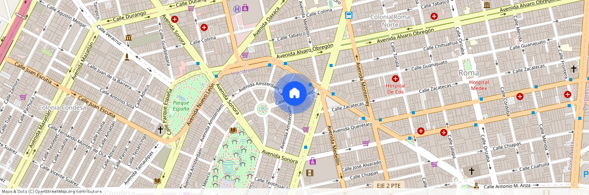 Popocateptl, Colonia Hipódromo, C.P. 06100, Df / Cdmx