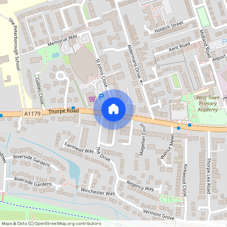 St Johns Close, Thorpe Road, Peterborough