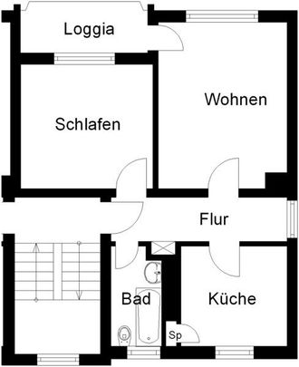 Schöne Wohnung: günstig geschnittene 2-Zimmer-Wohnung in Weende - Photo 1