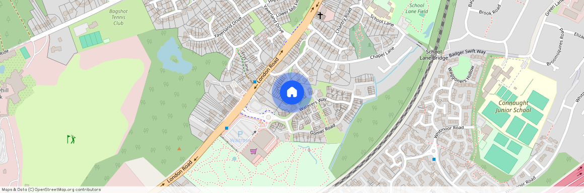 Allbrook Close, Bagshot