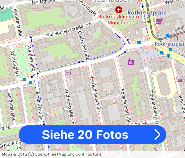 For rent: newly furnished apartment near Rotkreuzplatz - Foto 1