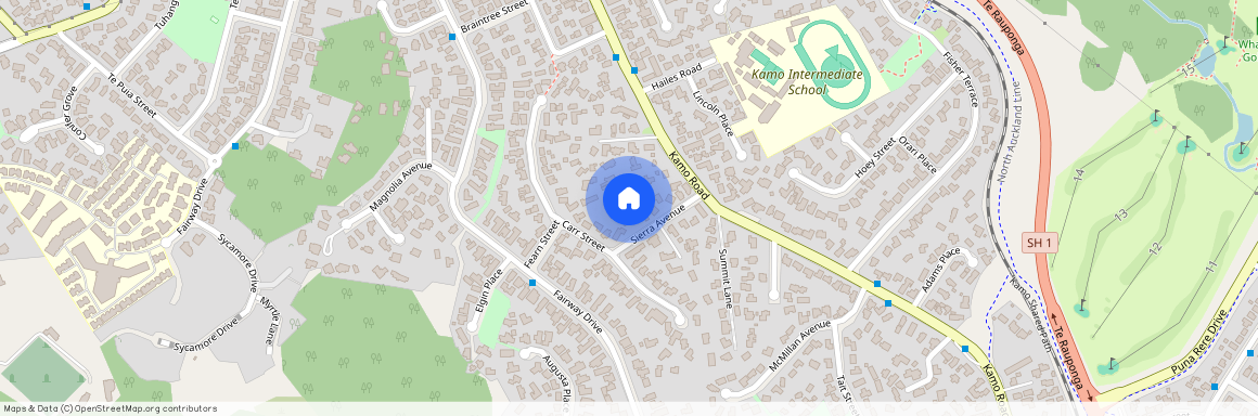 9 Sierra Avenue, Kamo