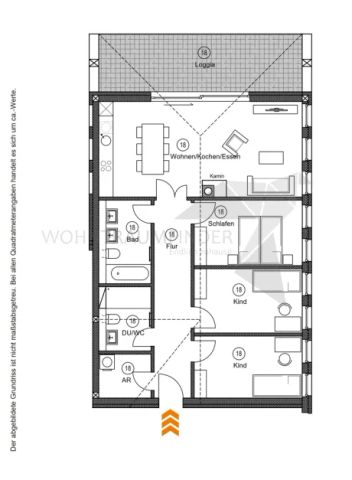 Wohnen im Kulturpalast - 4-Raum-Wohnung mit großer Loggia, zwei Bädern und Fitnessraum - Foto 3