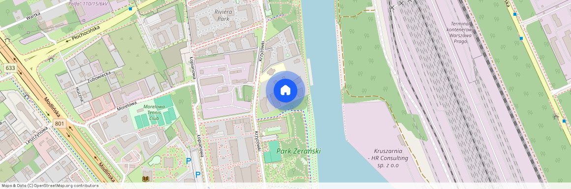 ul. Krzyżówki, Żerań, Białołęka, Warszawa, mazowieckie