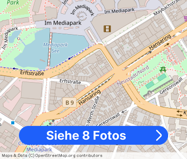 Exklusiv möbliertes Wohnen in bester City-Lage am Hansaring - Foto 1