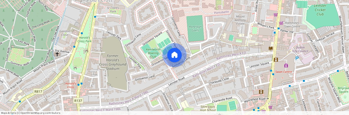 Harold’s Cross, Grosvenor Square, 6, Dublin