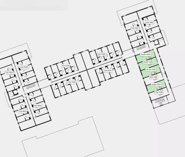 Large Standard Double Ensuite: Two Bed Flat - Photo 6