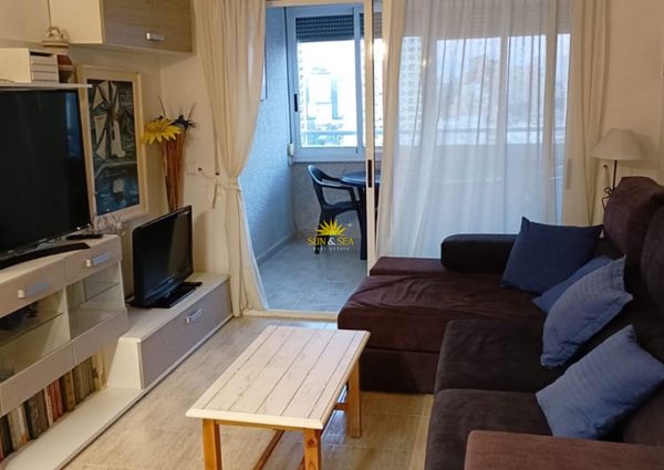 APARTMENT FOR RENT, 2 BEDROOMS AND 1 BATHROOM IN BENIDORM