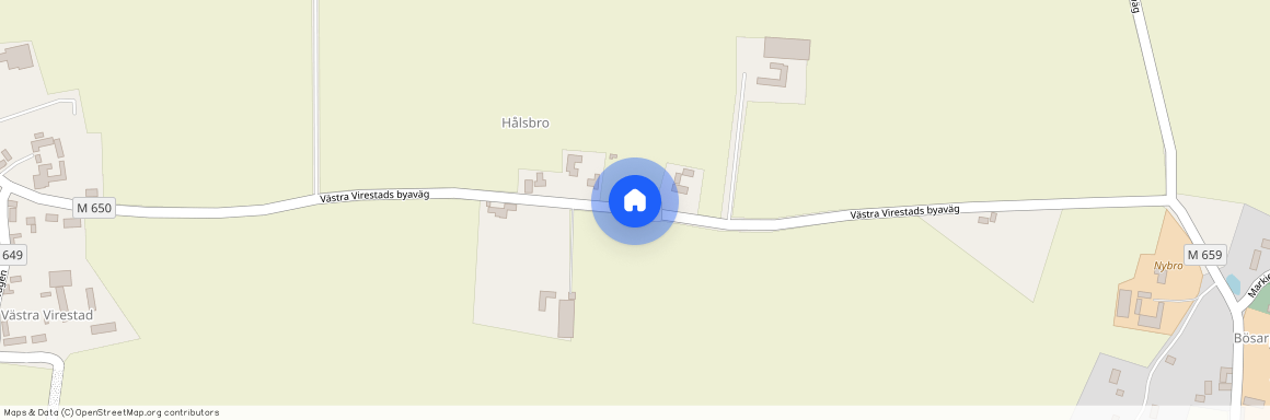 Västra Virestads Byaväg, Trelleborg