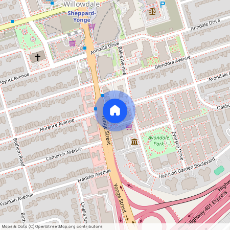 One Avondale Lofts, #906, 1 Avondale Avenue, Willowdale, Toronto