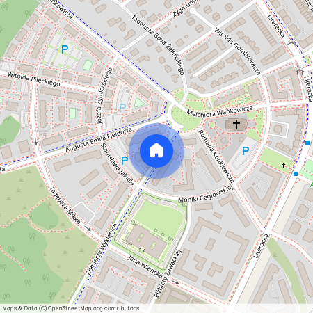 ul. Augusta Emila Fieldorfa, Strzeszyn, Jeżyce, Poznań, wielkopolskie