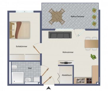 Neubaumietwohnungen in TOP-Lage von Horb-Hohenberg / Erstbezug! - Photo 1