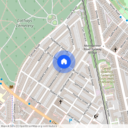 Bruce Street, Cathays, Cardiff