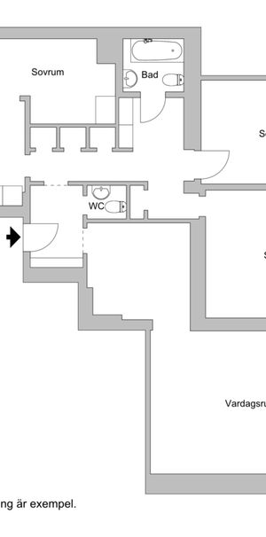 Badhusgatan 14, Halmstad - Photo 2