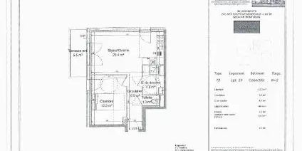 Appartement à louer 2 pièces 43.9m² - Photo 3