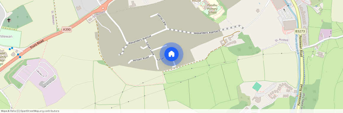 Meadowsweet Walk, St. Austell, Cornwall, PL25