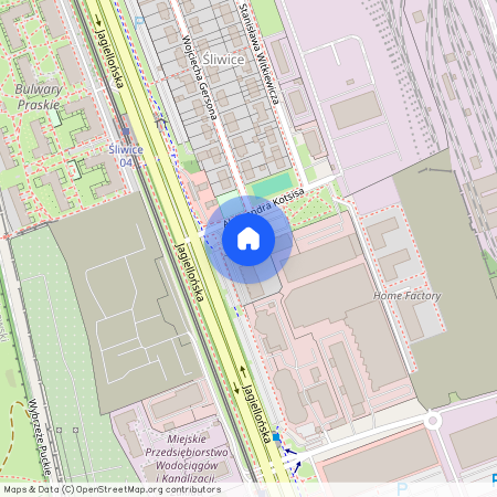 ul. Aleksandra Kotsisa, Pelcowizna, Praga-Północ, Warszawa, mazowieckie