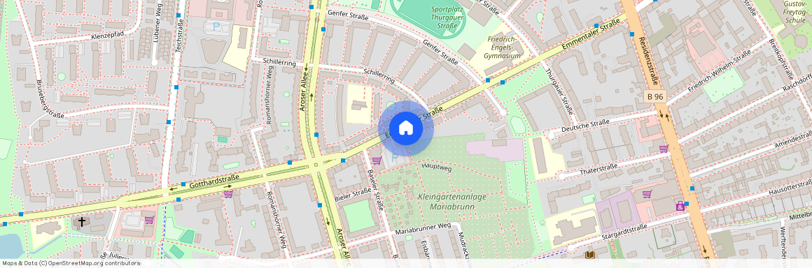 Emmentaler Str. 40, 13407 Berlin OT Reinickendorf, Zur Karte