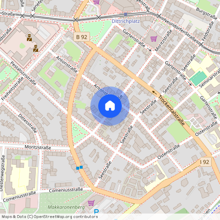 Moritzstraße, 08523 Sachsen - Plauen