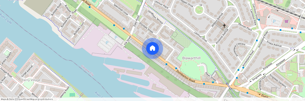 Dumbarton Road, Glasgow, G14, Dumbarton Road, Yoker