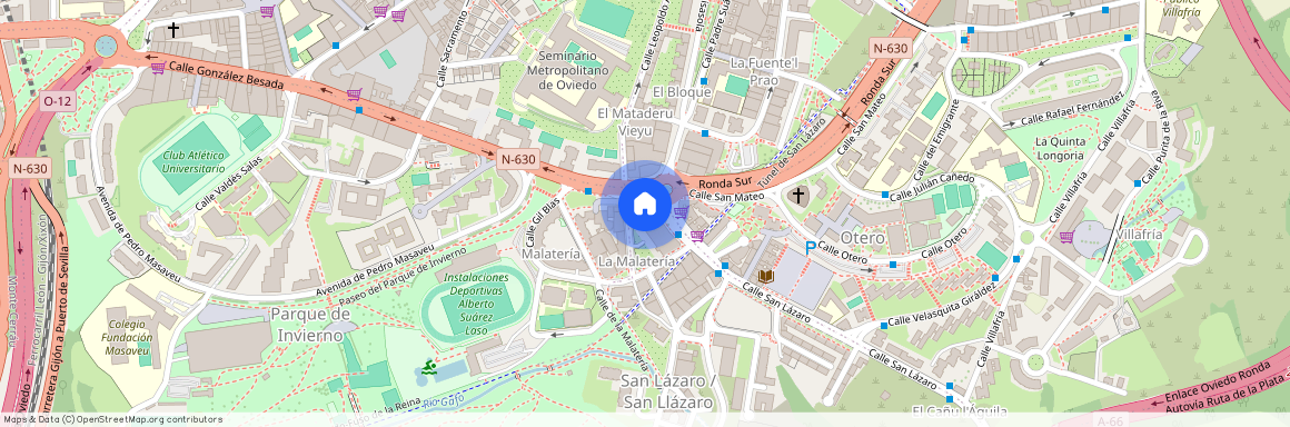 Santo Domingo-El Campillín, Oviedo